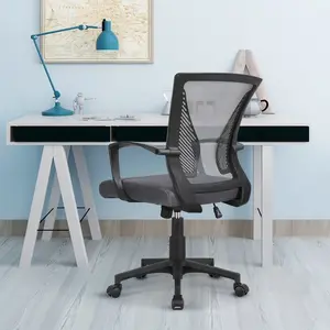 Mid-back Mesh Office Chair Dark Grey