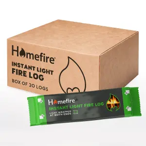 Homefire Instant Light Fire Logs x 20