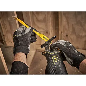 Dewalt DCS382N 18v XR Brushless Reciprocating Recip Saw Bare Tool + 15 Blades