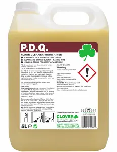 Clover Chemicals P.D.Q. Floor Cleaner Polish 5l