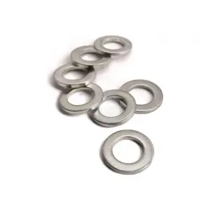 M4 Form A Flat Washers A4 Stainless Steel Premium Marine Grade Metal Washer DIN 125 / Size: M4 / Pack of: 100