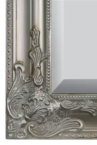 MirrorOutlet Austen Silver Elegant Full Length Mirror 160 x 74cm