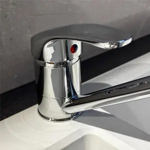 Liquida VS626CH Single Top Lever Kitchen Mixer Tap In Chrome