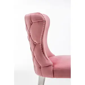 Sewell Upholstered Dining Chair Pink