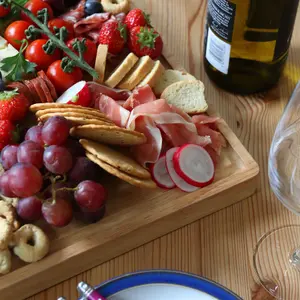 Wooden Butchers Block Chopping Board - 45cm x 30cm