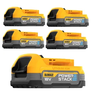 DeWalt DCBP034 18v Compact Powerstack Battery DCBP034-XJ - 5 Batteries