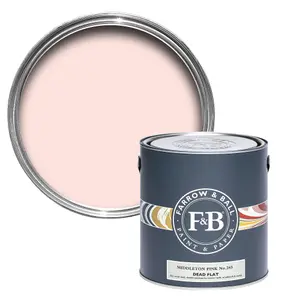 Farrow & Ball Dead Flat Mixed Colour 245 Middleton Pink 750ml