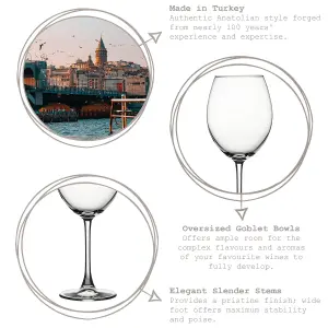 Pasabahce Enoteca Wine Glasses - 655ml - Pack of 2