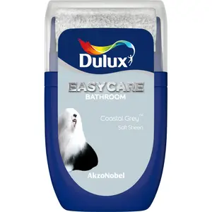 Dulux Easycare Coastal grey Soft sheen Emulsion paint, 30ml