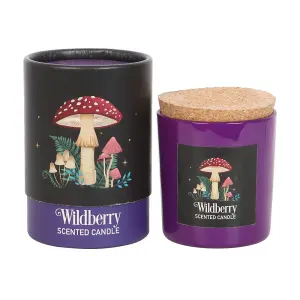 Wildberry Fragranced Jar Candle - 25 Hour Burn Time