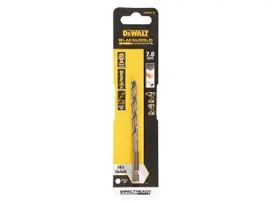 DEWALT Black and Gold Hex HSS-G Drill Bit 7.0mm