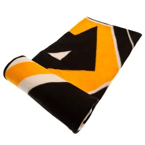 Wolverhampton Wanderers FC Blanket Black/Yellow/White (One Size)