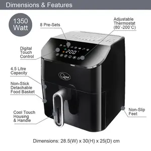 Quest 4.5L Air Fryer