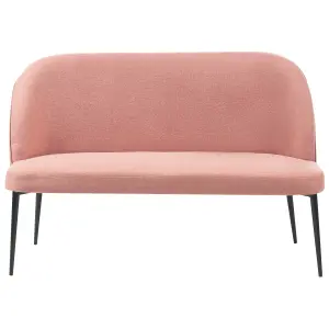 2 Seater Kitchen Sofa Pink OSBY