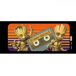 Guardians Of The Galaxy Sunset Groot Mug Black (One Size)