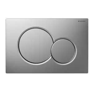 Geberit 115.770.46.5 SIGMA01 Dual Flush Matt Chrome Flush Plate SIGMA 01 UP320