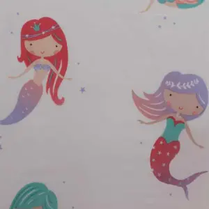 Little Mermaids Polyester Microfibre Duvet Set With Pillowcase