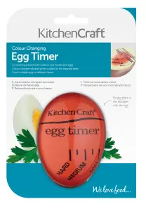 KitchenCraft Colour Changing Egg Timer