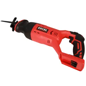 Excel 18V Cordless Reciprocating Saw with 2 x 4.0Ah Batteries & Charger EXL261