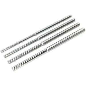 Professional 4 Piece 350mm Extra-Long Parallel Pin Punch Set - Chromoly Steel