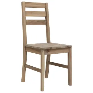 Berkfield Dining Chairs 4 pcs Solid Acacia Wood