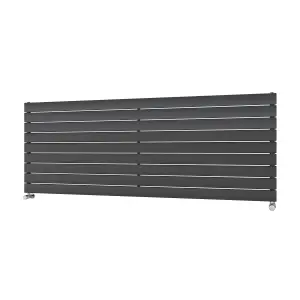 Ximax Vertirad HWH1195600A Anthracite Gas Horizontal Designer panel Radiator, (W)1800mm x (H)670mm