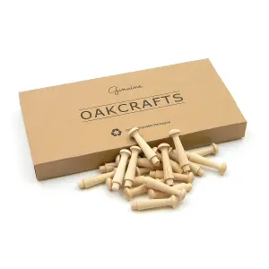 Oakcrafts - Birch Shaker Peg 1 3/4" - Pack of 20