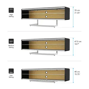 AVF Portal Interchangeable 1.5m TV Stand, for TVs up to 47"