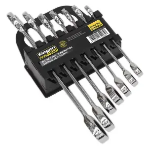 Siegen Combination Ratchet Spanner Set 7pc