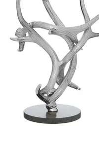 Interiors by Premier 3 Candles Antler Candelabra Holder, Candle Holder for Dining Table, 3 Candle Holder Centrepiece