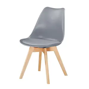 Croxley Solid Wood Dining Chair (Set of 2) Grey