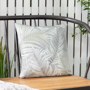 Evans Lichfield Palma Botanical Polyester Filled Outdoor Cushion