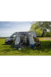 Loopo Breeze XL Motorhome Awning (Blue/ Grey)