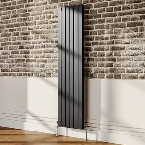 Vertical Designer Double Panel Radiator, W 456 mm x  H 1800 mm