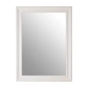 Interiors by Premier Zelma White Finish Wall Mirror