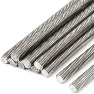 M5 (Pitch: 0.8) Fully Threaded Rod 1m (1000mm) Stud Bolts ( Pack of: 2 ) A2 304 Stainless Steel Right-Hand Thread