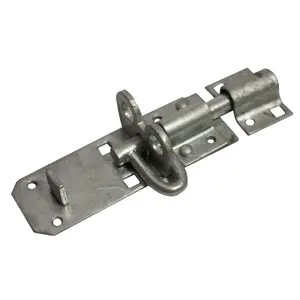 Blooma Galvanised Steel Brenton Door bolt (L)102mm (W)45.3mm