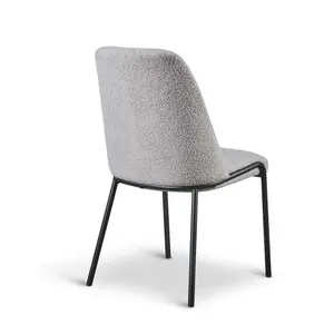 Duneany Upholstered Dining Chair (Set of 2) Light Grey