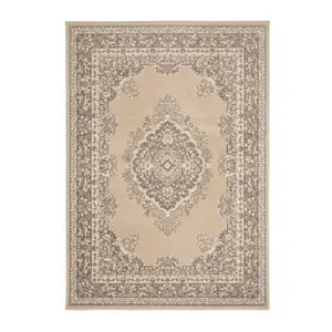 Melrose Colorama Traditional Natural Area Medium Indoor Rug 80/150cm