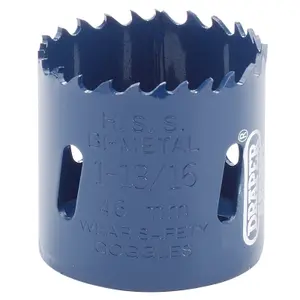 Draper HSS Bi-metal Holesaw Blade, 46mm 34760