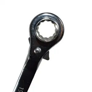 Scaffold Spanner Ratchet Podger 2 Way Bi-Hex Ratchet 19mm 21mm Scaffolders