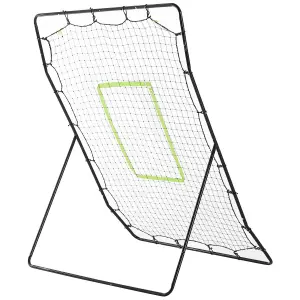 HOMCOM Rebounder Net Kids Adults Baseball Softball Training Aid Goal Play