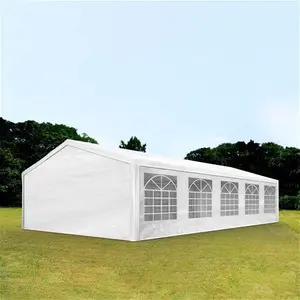 5x10m Marquee White PE 350 Party Tent, Event Shelter