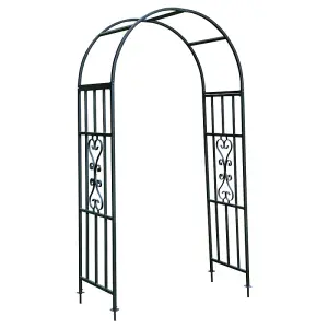 Woodside Ingworth Decorative Metal Garden Rose Arch