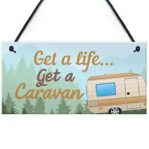 Red Ocean Funny Caravan Accessories Novelty Home Decor Gifts For Caravan Campervan Caravan Signs And Plaques Retirement Gifts