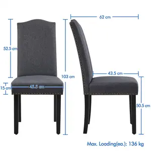  Upholstered Dining Chair (Set of 2)