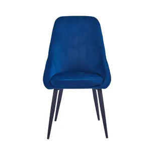 Fern Upholstered Dining Chair (Set of 2) Blue