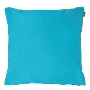 Veeva Indoor Outdoor Cushion Set of 4 Aqua Blue Water Resistant Cushions