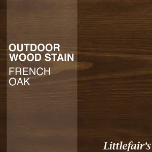 Littlefair's - Outdoor Wood Stain - French Oak - 25 LTR