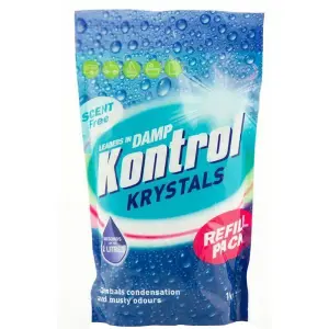 Kontrol Krystals Fragrance Free Moisture Trap Refill Multicoloured (0.5kg)